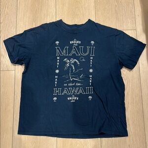 Abercrombie Oversized Boyfriend Maui Graphic Tee